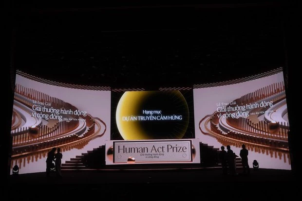 Đại diện các dự án được vinh danh ở Hạng mục truyền cảm hứng tại Human Act Prize 2023: “Chúng mình có thêm động lực để tiếp tục làm và cống hiến”