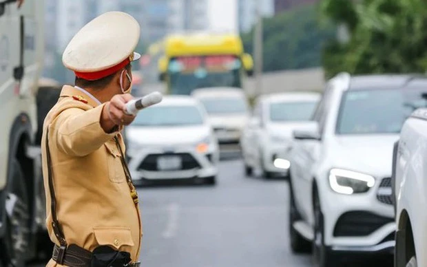 Công an Hà Nội phân luồng giao thông đón Đoàn khách quốc tế thăm Việt Nam