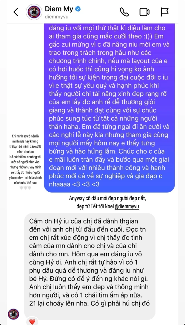 Trang Hý lên tiếng khi làm phù dâu nhưng layout lạc quẻ 