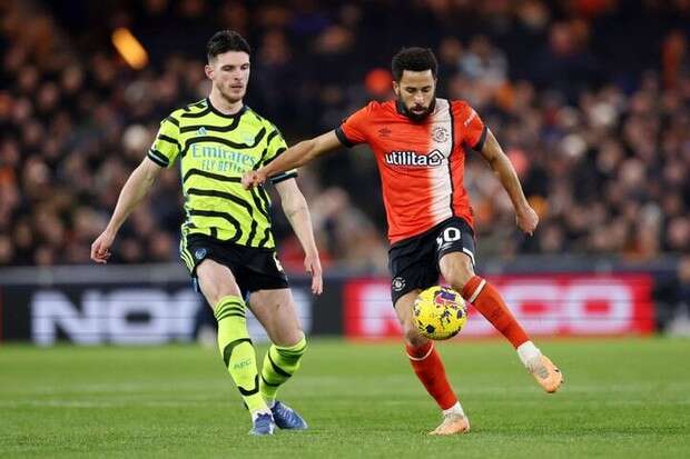 Sao 105 triệu Bảng ghi bàn phút cuối, Arsenal thắng nghẹt thở Luton Town