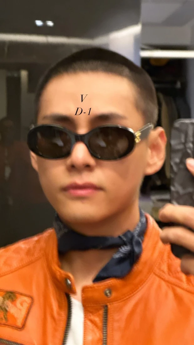 V (BTS) hé lộ 