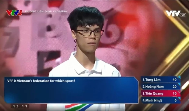 Dẫn đầu tất cả các vòng thi, nam sinh giành vòng nguyệt quế Olympia trong sự ngỡ ngàng của khán giả