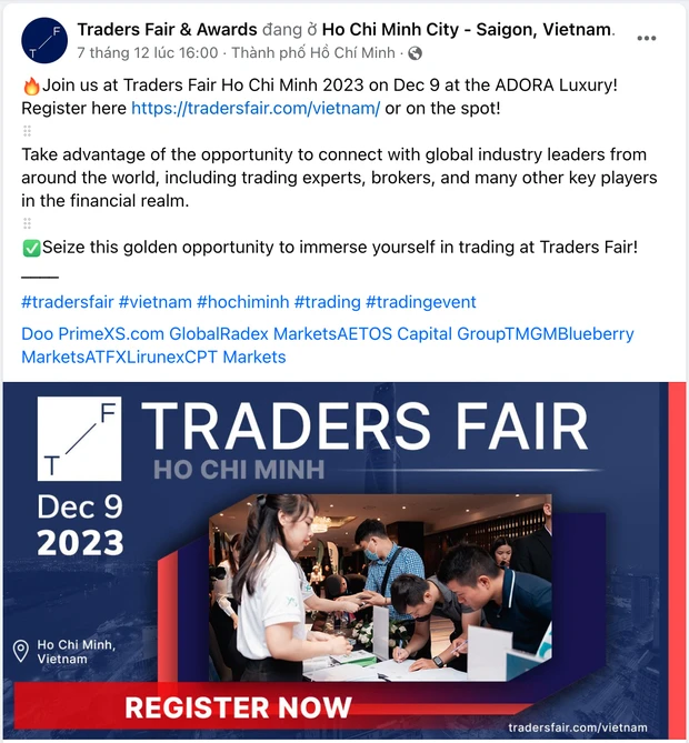 Hàng chục sàn Forex 