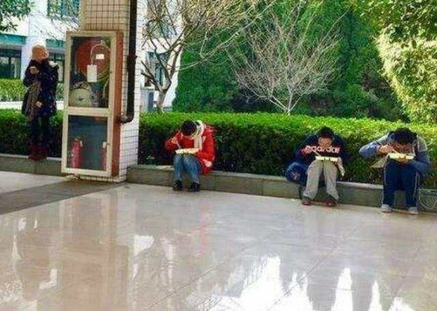 Bức ảnh sinh viên trường top ăn trưa bất ngờ viral: Nhìn vào cuối cùng cũng hiểu tại sao họ lại trở thành học bá!