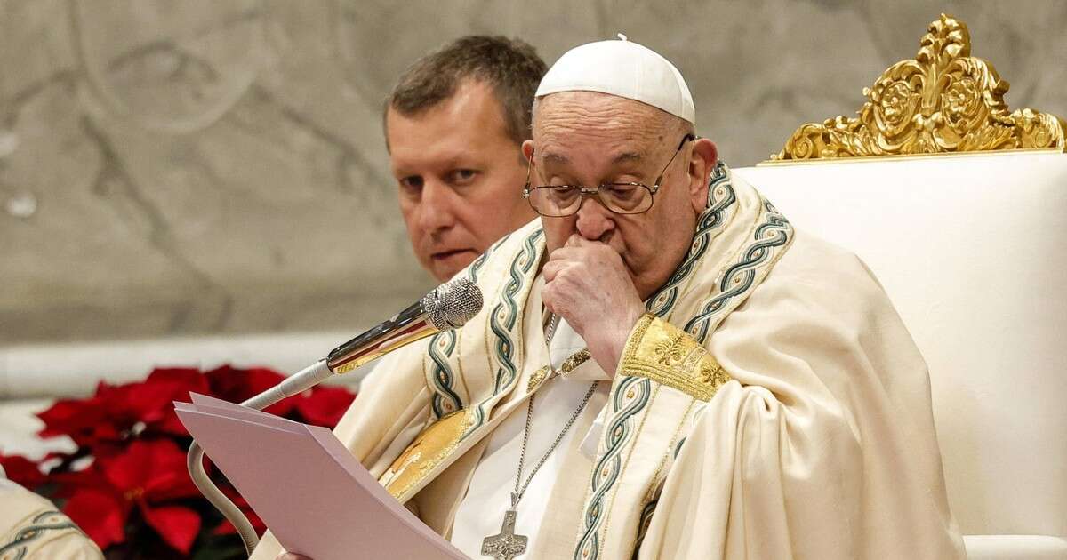 Papież Franciszek apeluje o pokój na świecie. 