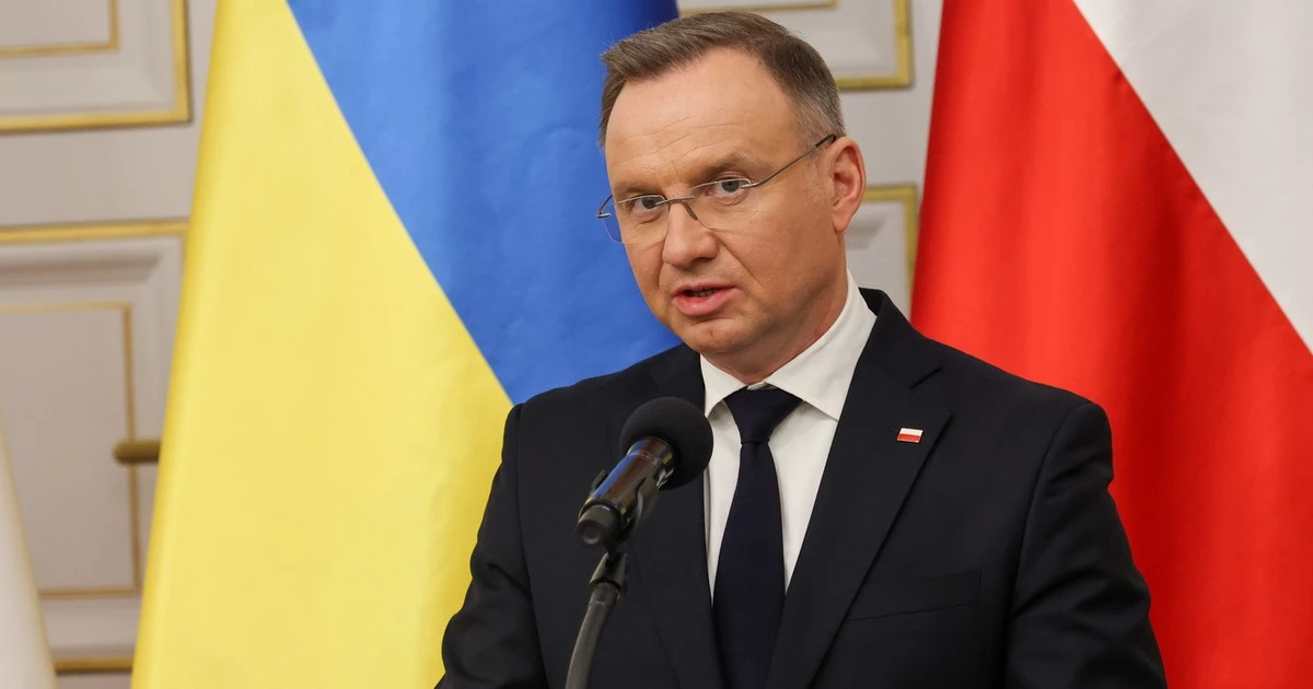 Andrzej Duda odznaczył generałów z Ukrainy. 