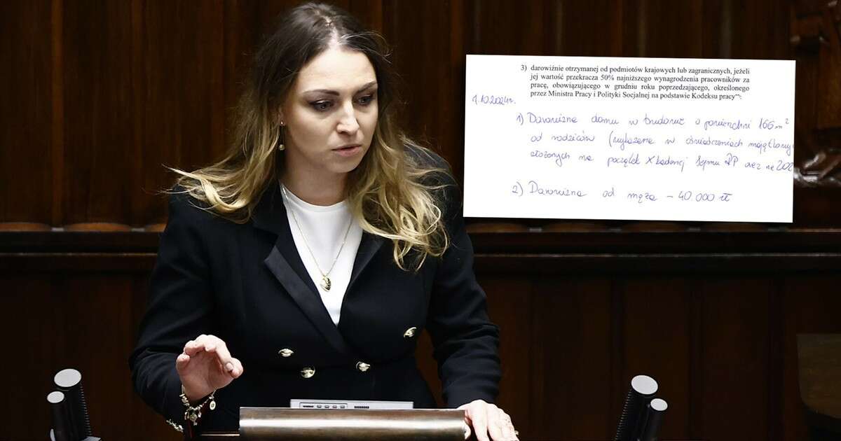 Kontrowersje wokół majątku Kingi Gajewskiej. Posłanka przypomniała sobie o darowiznach