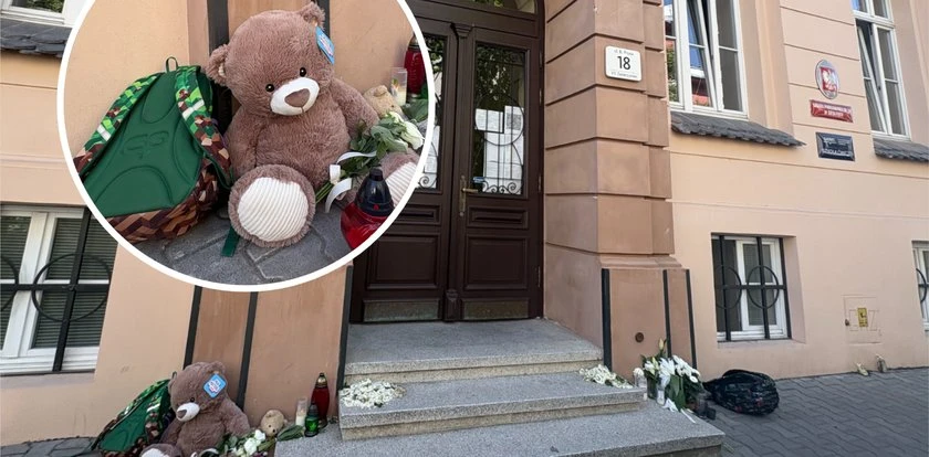 Tragedia w Krakowie. 12-letnia Ela nie żyje. Przed szkołą nastolatki ktoś położył te rzeczy