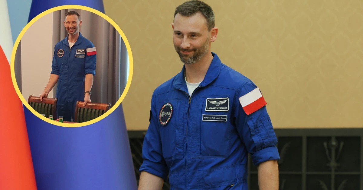 To wtedy w kosmosie musiał improwizować. Sławosz Uznański-Wiśniewski ujawnia