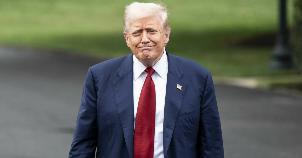 Donald Trump odwiedził żołnierzy Gwardii Narodowej w Waszyngtonie. 