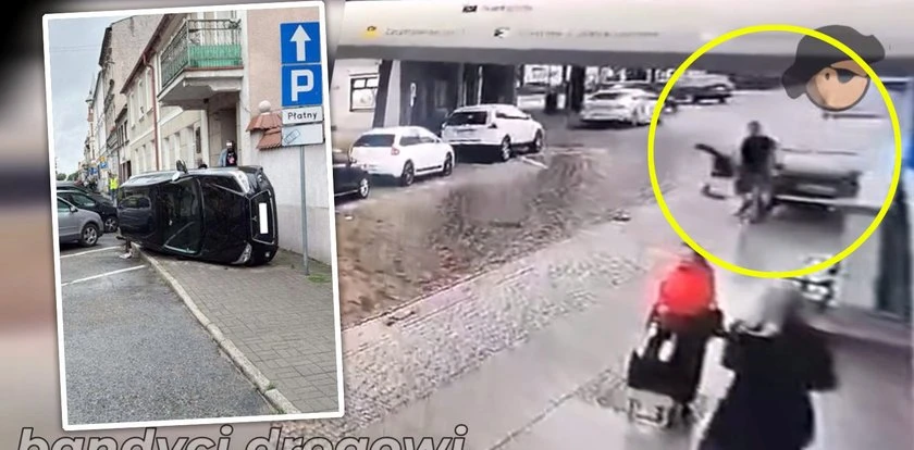 Dramat w Chełmnie. Samochód taranował ludzi na chodniku. Pokazano nagranie