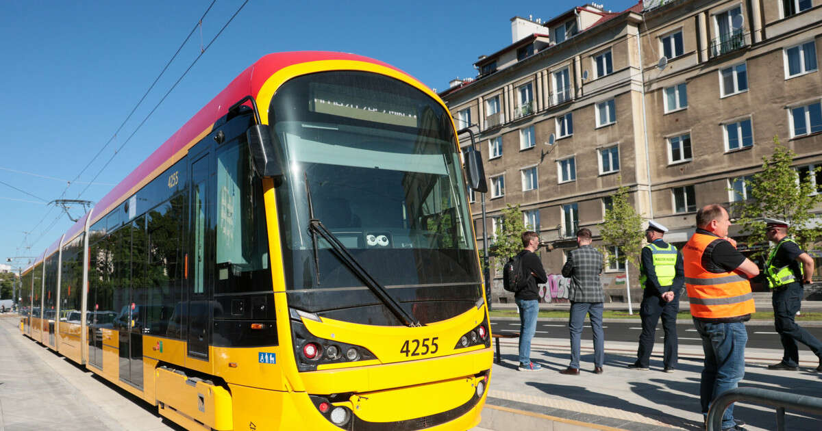 Historyczna chwila. Tramwaj powrócił