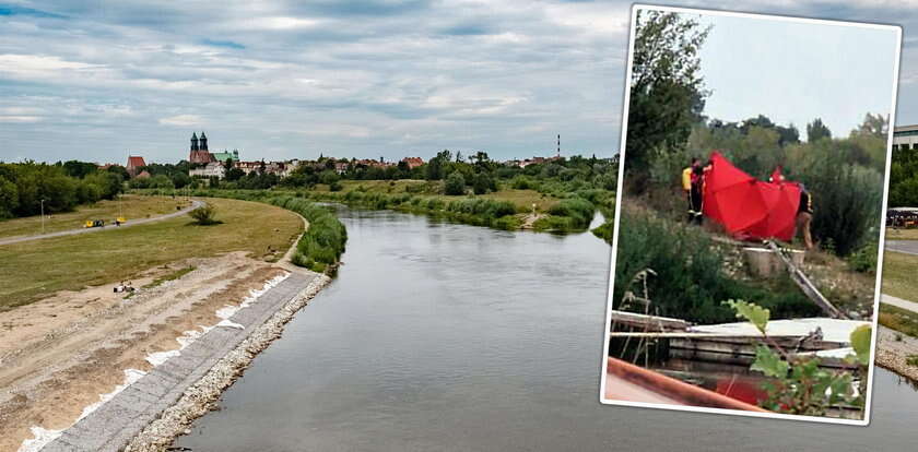 Zobaczyła w rzece ciało z reklamówką na głowie. Makabra w Poznaniu