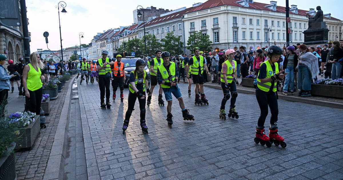 Rolkarze wyjadą na ulice Warszawy. Poważne utrudnienia dla kierowców