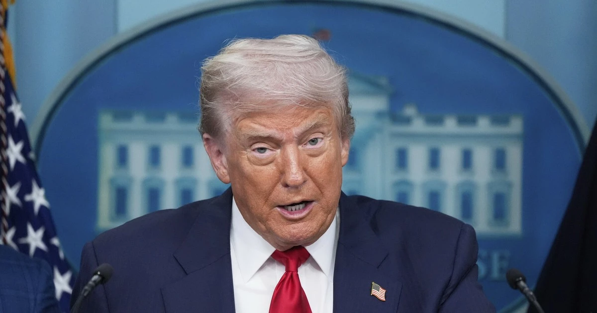 Wpadka Donalda Trumpa na konferencji prasowej. 
