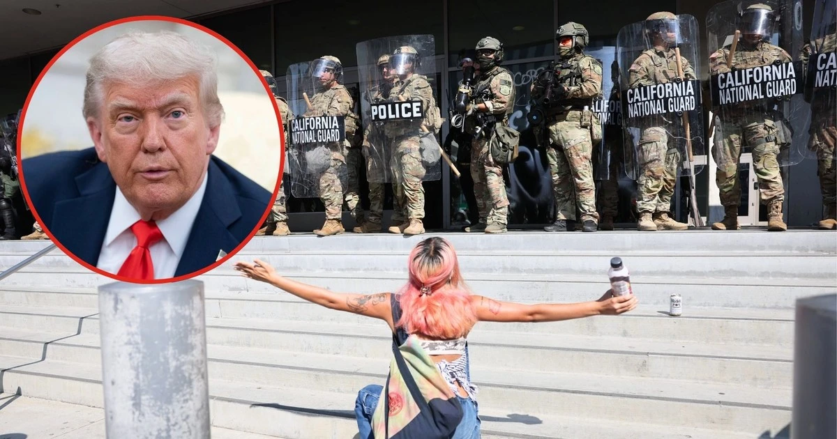 Donald Trump podjął słuszną decyzję, wysyłając gwardzistów do Los Angeles. To przemyślany krok [OPINIA]