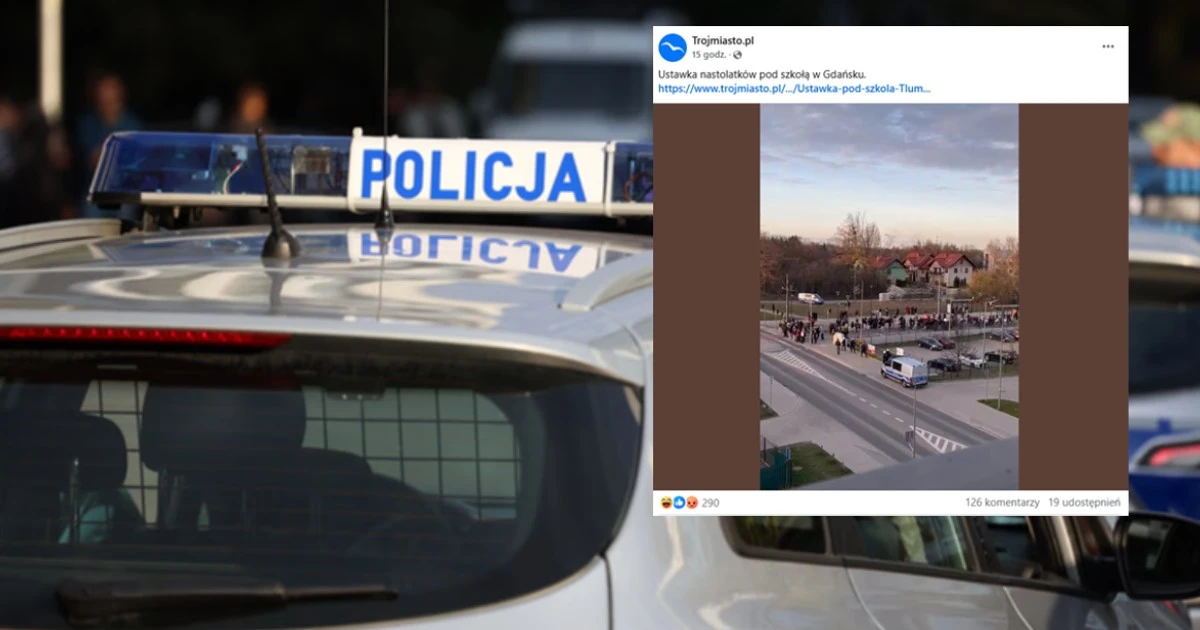 Dziesiątki nastolatków szły na kibolską ustawkę. 