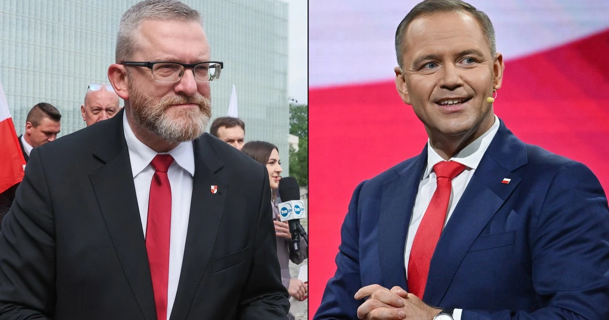 Grzegorz Braun poparł Karola Nawrockiego. W PiS zadowolenie i ostrożność. 