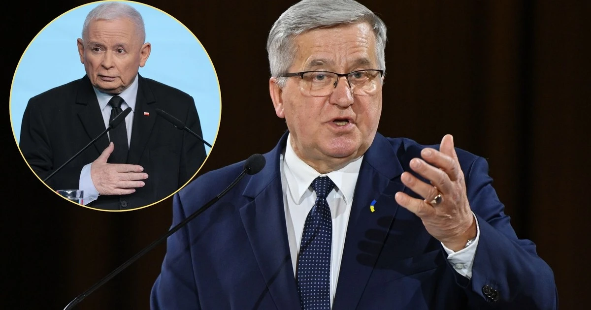 Bronisław Komorowski uderza w Jarosława Kaczyńskiego. 