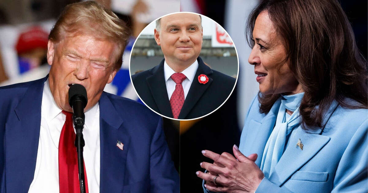 Kamala Harris i Donald Trump są 