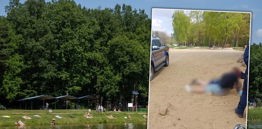 Bulwersujące zdarzenie w Łodzi. Zakrwawione dziecko leżało na miejskiej plaży, było pijane