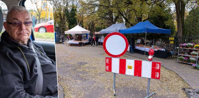 Niemiła niespodzianka przed cmentarzem. Ludzie aż nie wierzą