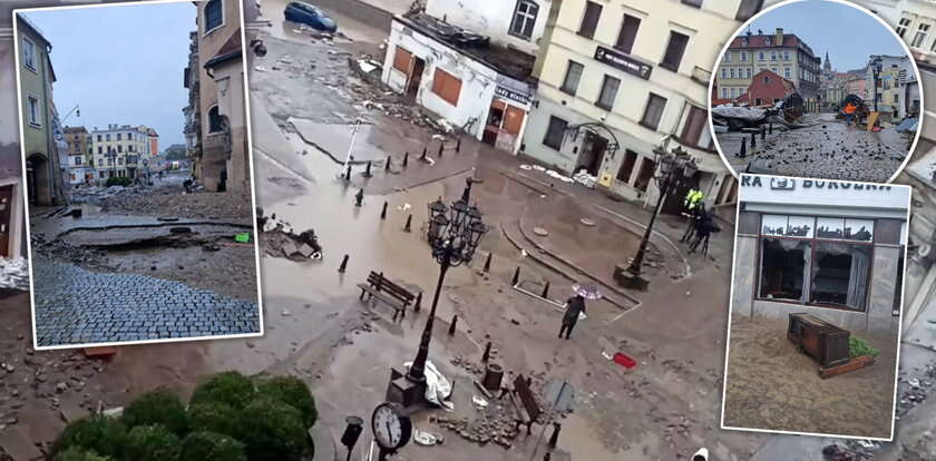 Kłodzko zrujnowane po przejściu wielkiej wody. Te obrazki łamią serce