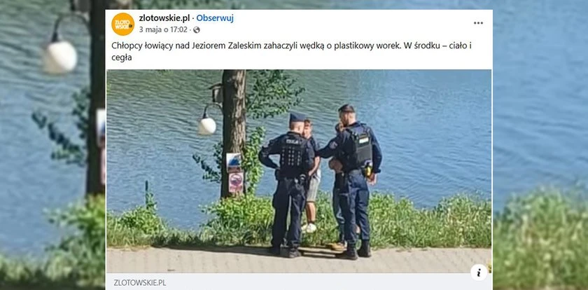 Nastolatkowie poszli na ryby i złowili tajemnicą paczkę. Po jej otwarciu zdrętwieli z przerażenia