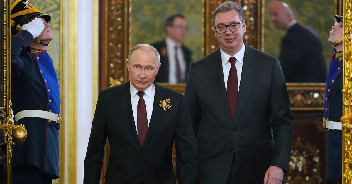 Prezydent Serbii w Rosji. 