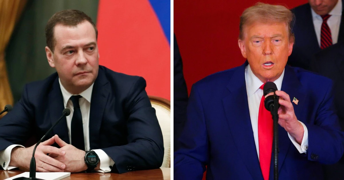 Donald Trump oburzony wpisem Dmitrija Miedwiediewa. 