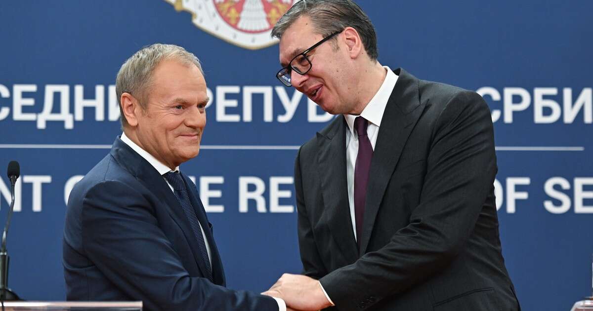 Donald Tusk pojechał do Belgradu. Rozmowy dotyczyły 