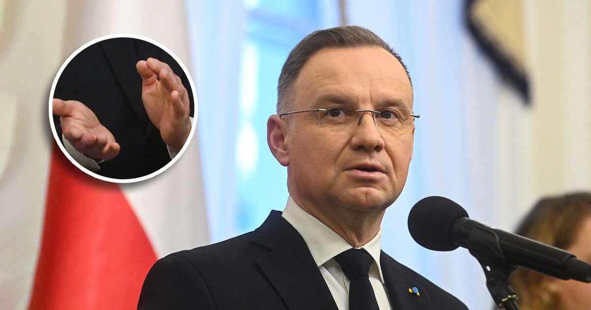 Kontuzja Andrzeja Dudy. Prezydent miał stracić końcówkę palca