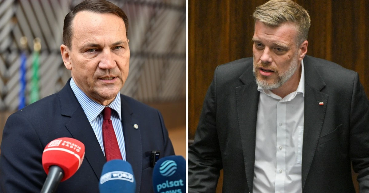 Ostre spięcie na linii Adrian Zandberg — Radosław Sikorski. Poszło o Donalda Tuska