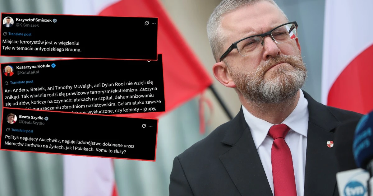 W sieci wrze po skandalicznych słowach Grzegorza Brauna. 