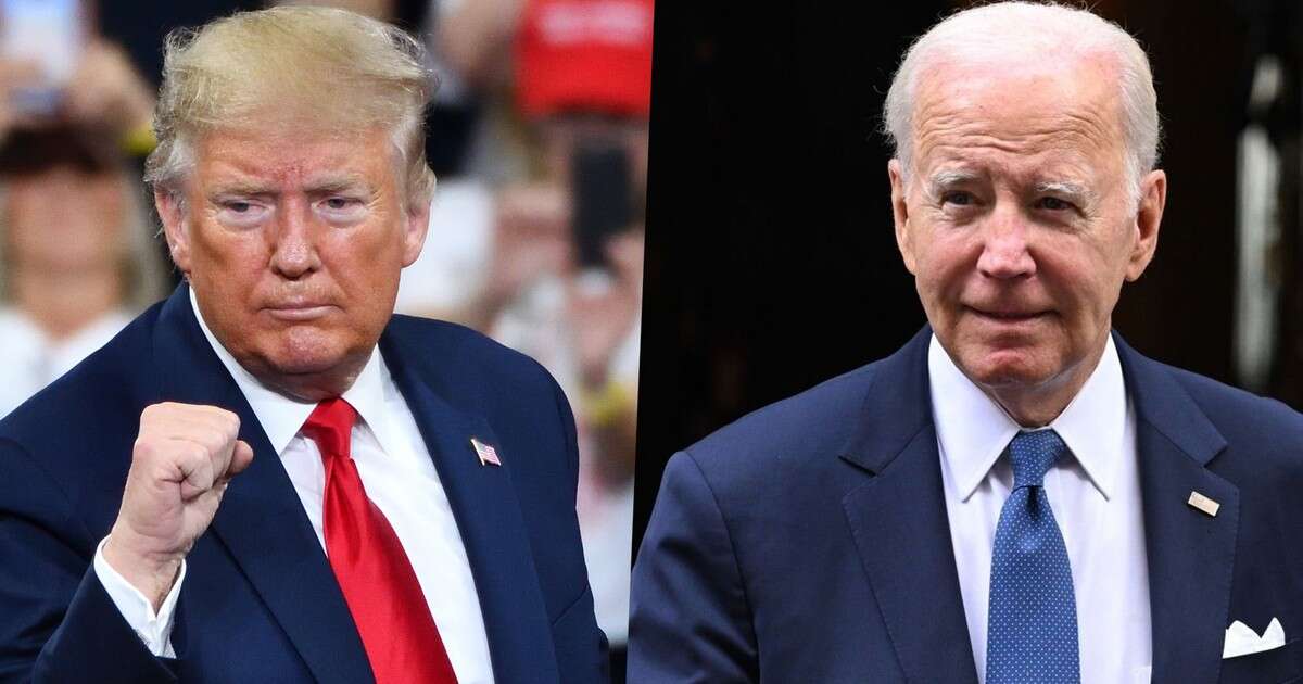 Donald Trump spotyka się z Joem Bidenem w Białym Domu