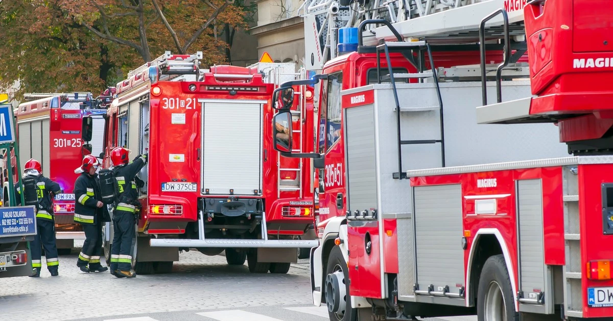 Wybuch na terenie stacji transformatorowej pod Warszawą. Doszło do pożaru