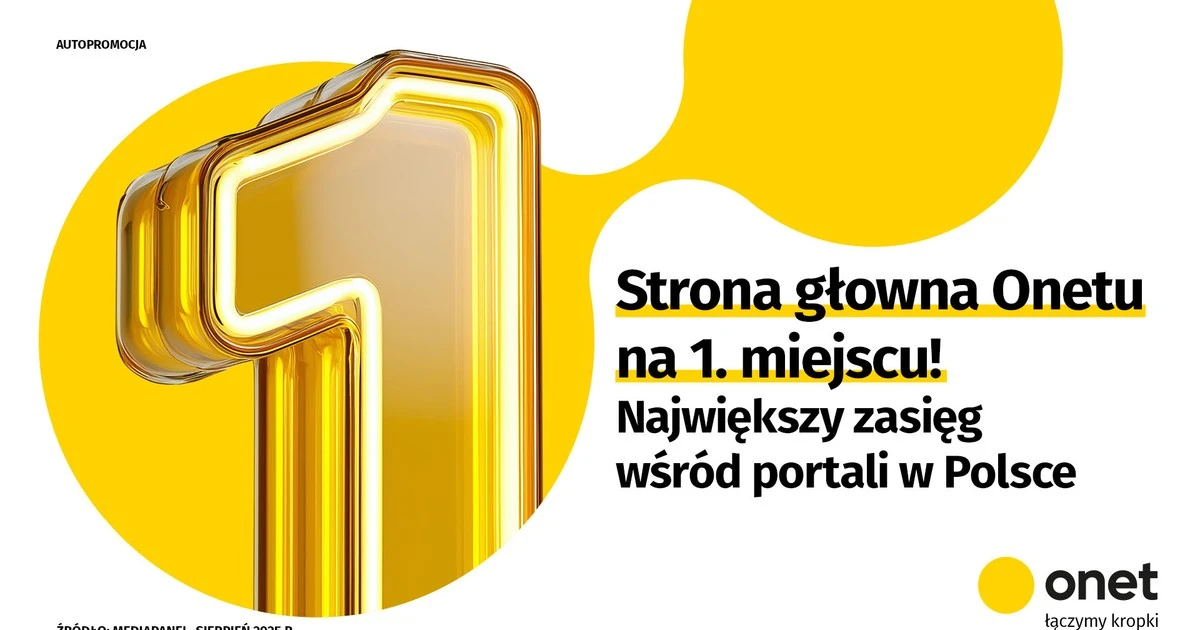 Strona główna Onetu z największym zasięgiem w sierpniu w Polsce
