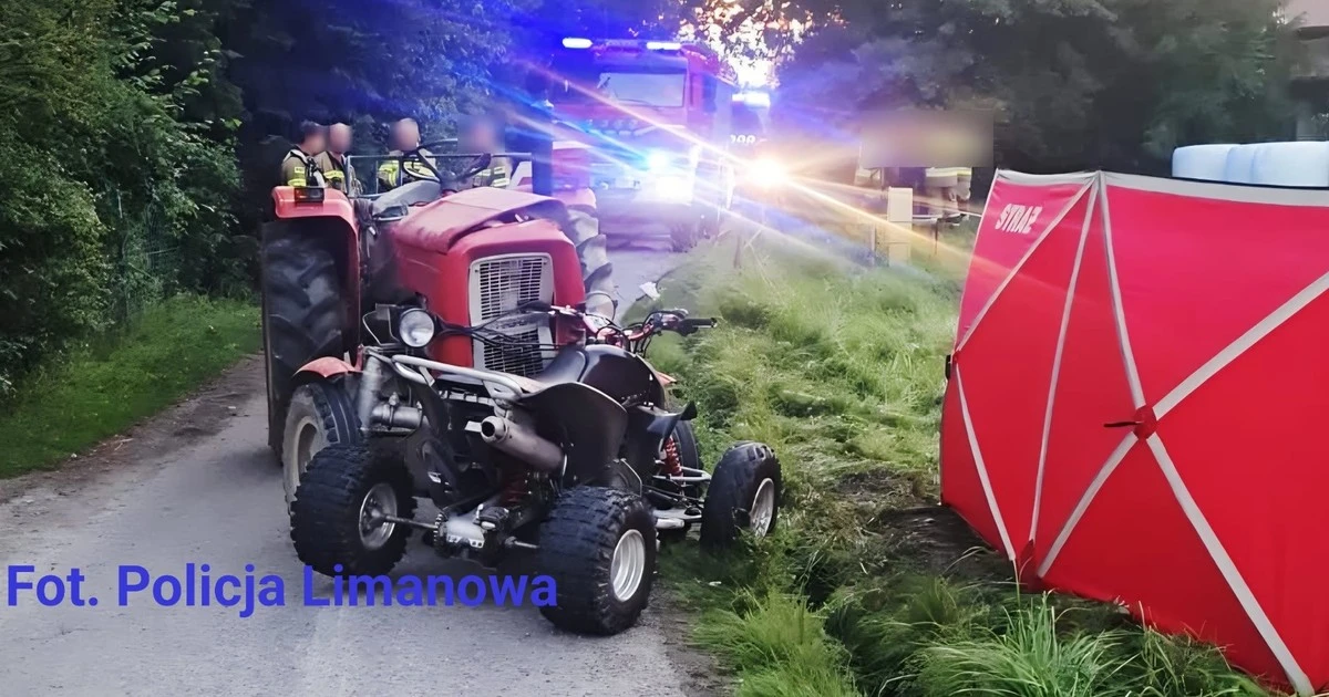 Jak to się stało? Kraksa na osiedlowej drodze. Kierowca quada nie żyje