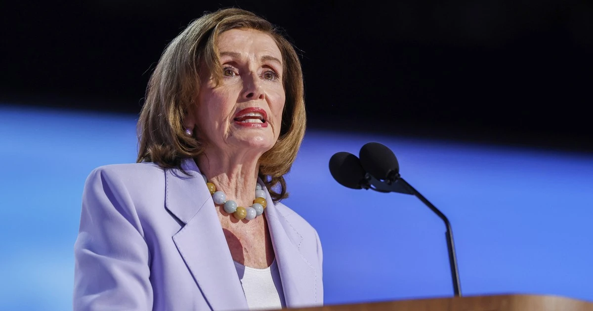 Nancy Pelosi wbija szpilę Trumpowi. 