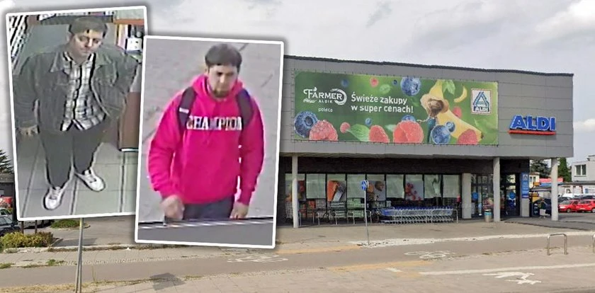 Ci dwaj w Aldi zrobili coś haniebnego. Teraz policja pokazuje ich całej Polsce. Ale wstyd!