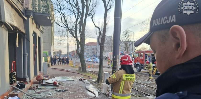 Wybuch gazu w centrum Częstochowy. Butla eksplodowała w restauracji