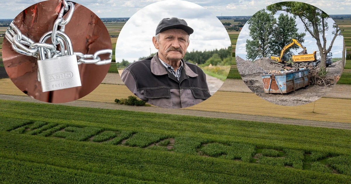 Kto wciąż sieje kukurydzę na megalotnisku CPK? 