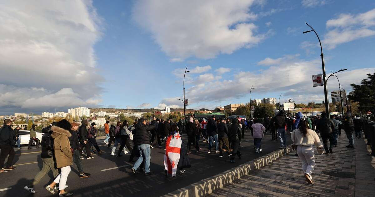 Gruzini ponownie wyszli na ulice. Takiego protestu dotąd nie było