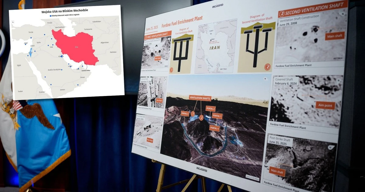 Wymiana ciosów na Bliskim Wschodzie. Oto jakie bazy mają tam Amerykanie [MAPA]