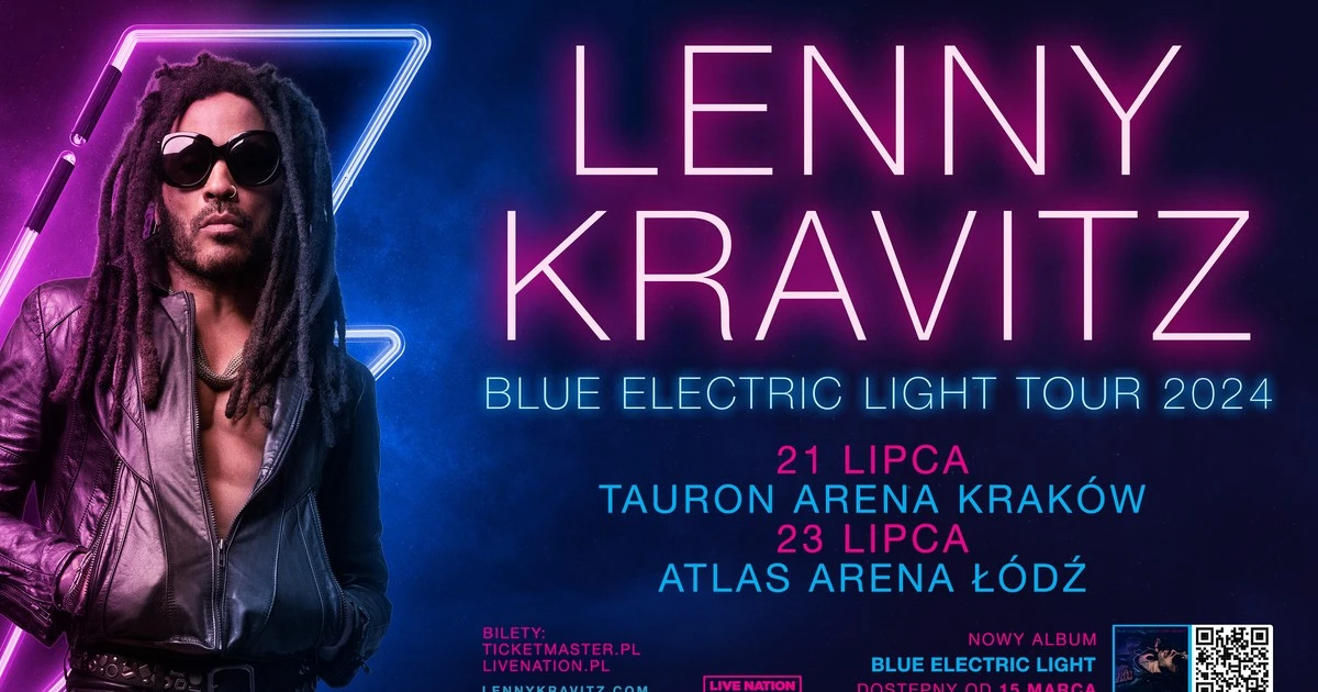 Lenny Kravitz z Trasą Koncertową 