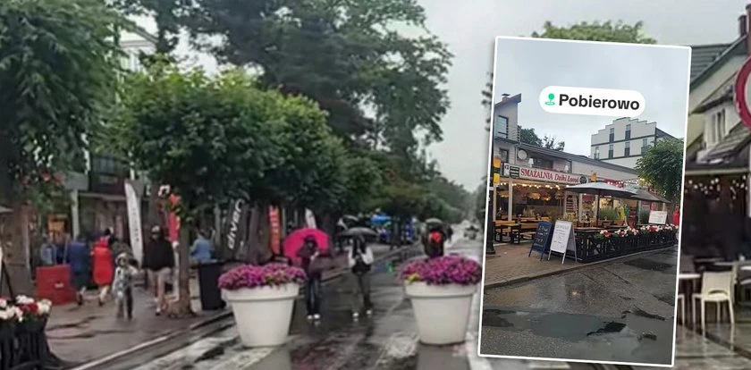 Nagranie z Pobierowa hitem w sieci. Wakacje nad Bałtykiem w pełnej krasie