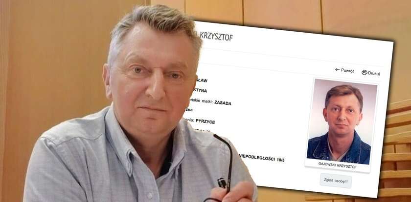 W Polsce od lat szuka go policja. Chciał robić karierę polityczną za granicą