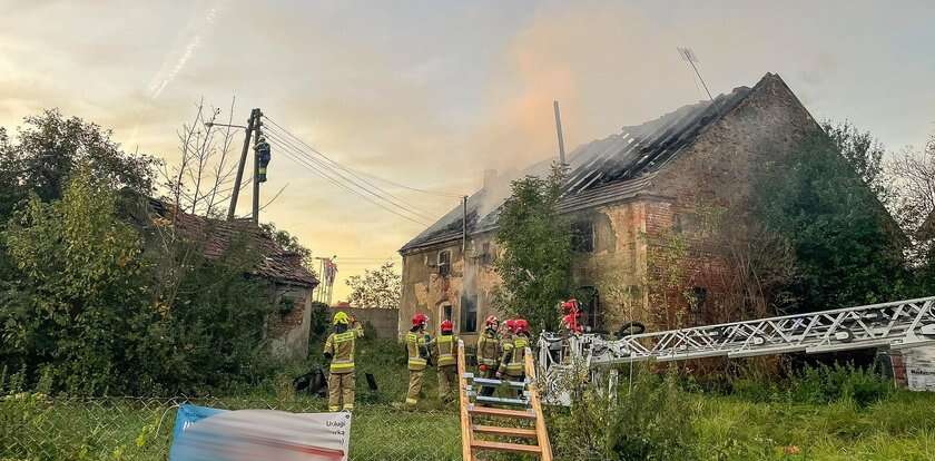 W pożarze pustostanu w Oleśnicy zginął człowiek. Na jaw wychodzą szokujące fakty