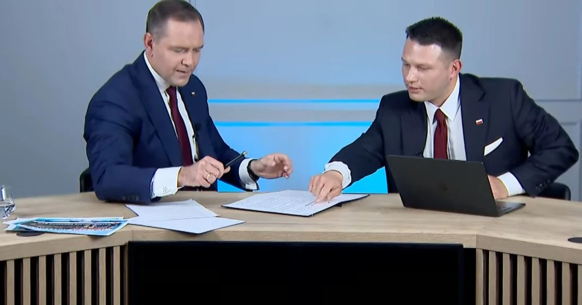 Karol Nawrocki w sidłach Sławomira Mentzena. Tego PiS może mu nie wybaczyć [KOMENTARZ] [KOMENTARZ]