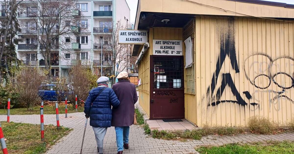 Ich na zakupy już nie stać. 